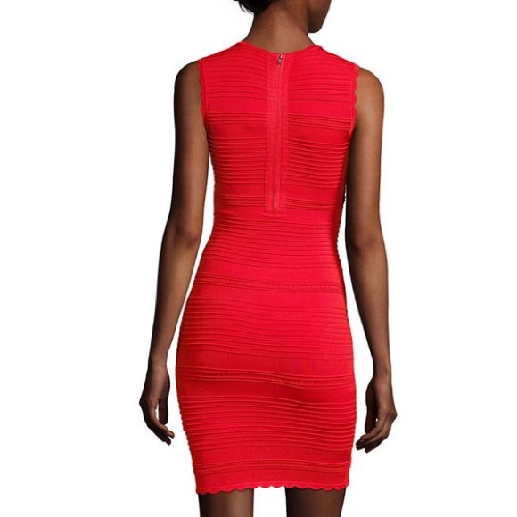 ARC Chloe Bodycon Dress Red Size Medium NWT - Picture 3 of 17